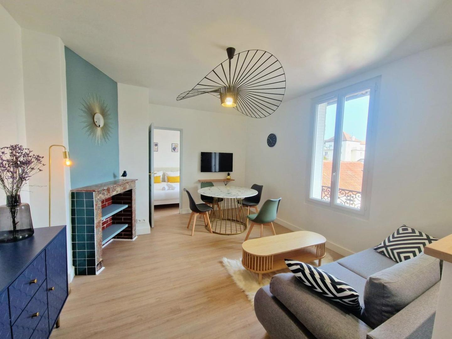 L'Etape Pisciacaise / F2 4Pers. De Standing Apartman Poissy Kültér fotó