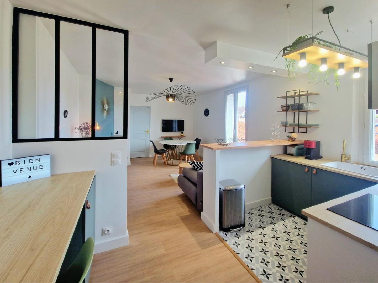 L'Etape Pisciacaise / F2 4Pers. De Standing Apartman Poissy Kültér fotó
